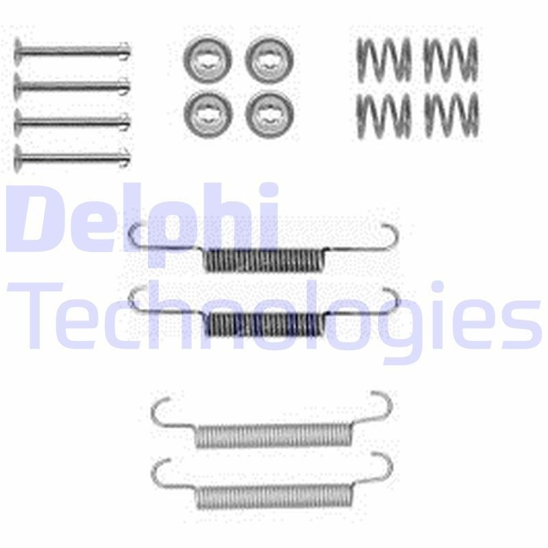 DELPHI LY1377: Lisakomplekt, seisupiduriklotsid