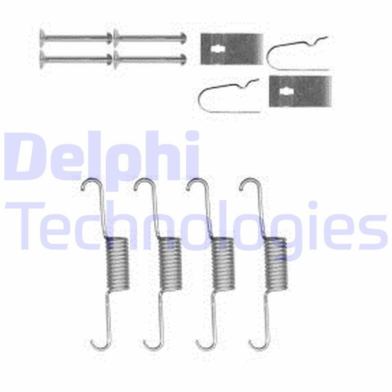 DELPHI LY1398: Lisakomplekt, seisupiduriklotsid