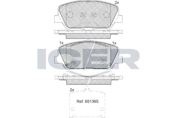 ICER 182090: Piduriklotsid