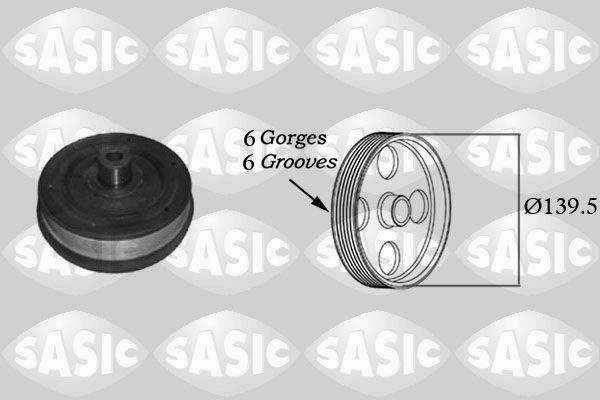SASIC 2156019: Polea de cigüeñal
