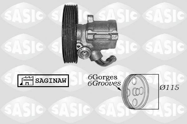 SASIC 7070005: Roolivõimu pump