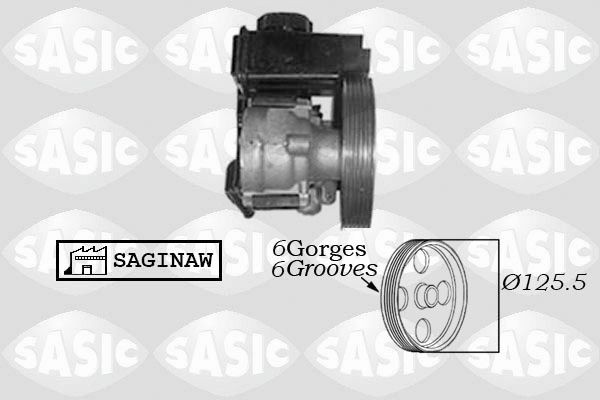 SASIC 7070012: Roolivõimu pump