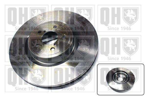 QUINTON HAZELL BDC5645: Piduriketas Ø: 326mm, õhutusega, Ø: 326mm