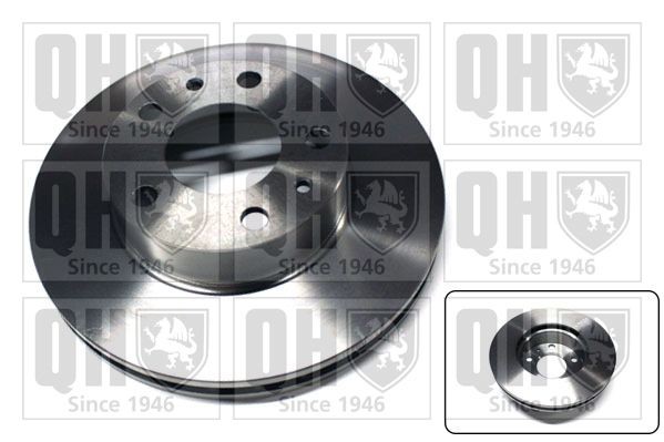 QUINTON HAZELL BDC5661: Piduriketas Ø: 280mm, õhutusega, Ø: 280mm
