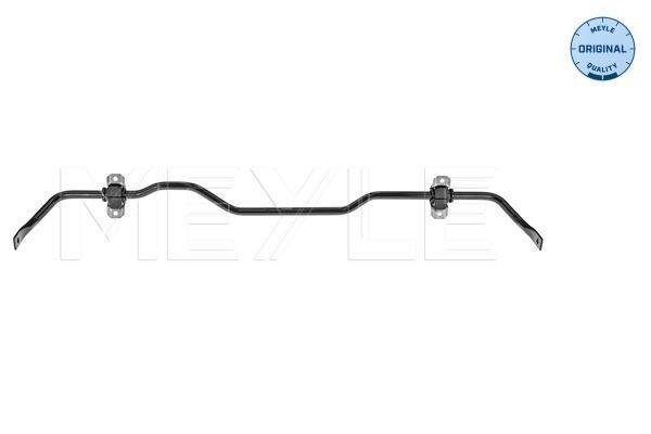 MEYLE 100 653 0021: Bara stabilizatoare, suspensie puntea spate, cu carcase, cu bucsa de cauciuc, ORIGINAL Quality