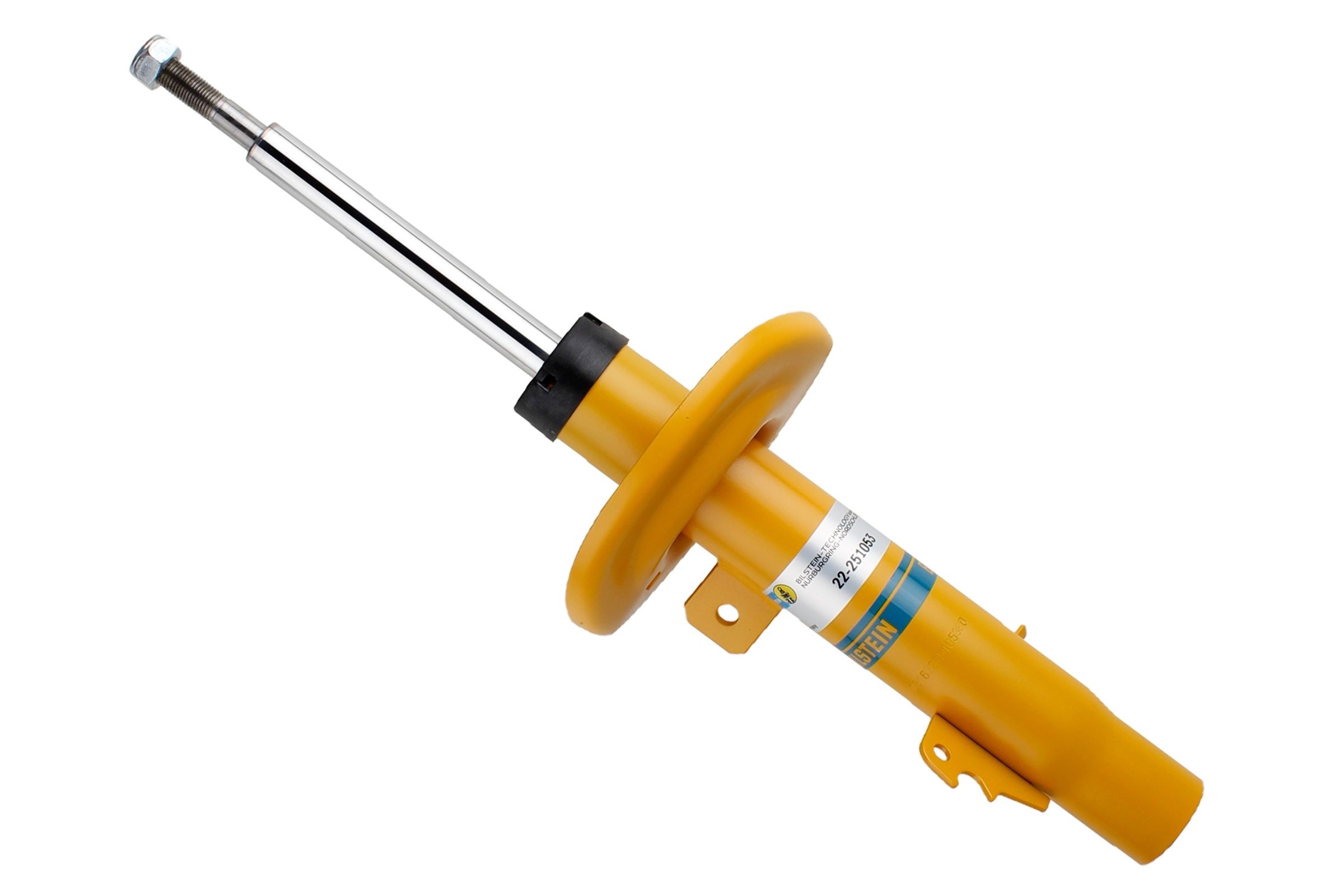 BILSTEIN 22-251053: Tlmič pérovania Predna naprava vpravo, tlak plynu, Pružiaca jednotka B6 Performance