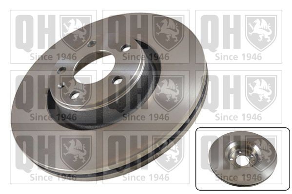 QUINTON HAZELL BDC5545: Piduriketas Ø: 321mm, õhutusega, Ø: 321mm