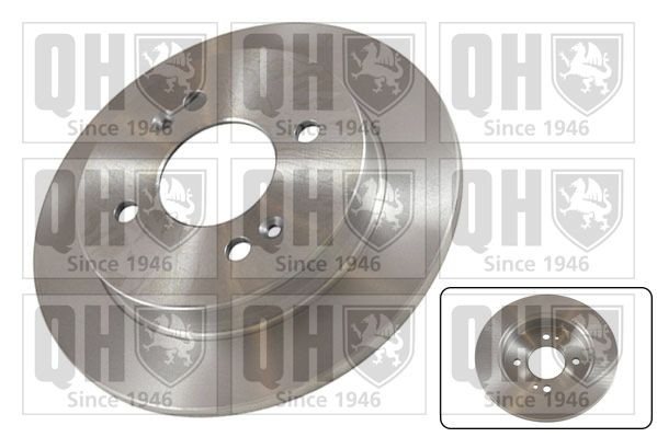 QUINTON HAZELL BDC5568: Piduriketas Ø: 234mm, täis, Ø: 234mm