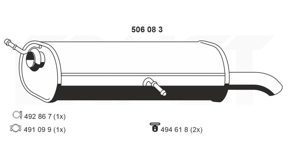 ERNST 506083: Einddemper