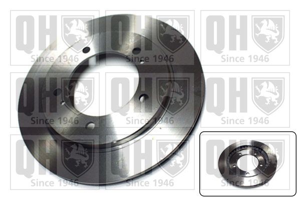 QUINTON HAZELL BDC5700: Disc de frână Ř: 286mm, ventilat, Ř: 286mm