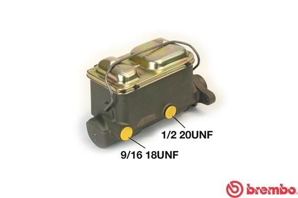 BREMBO M 59 059: Peapiduri silinder ESSENTIAL LINE