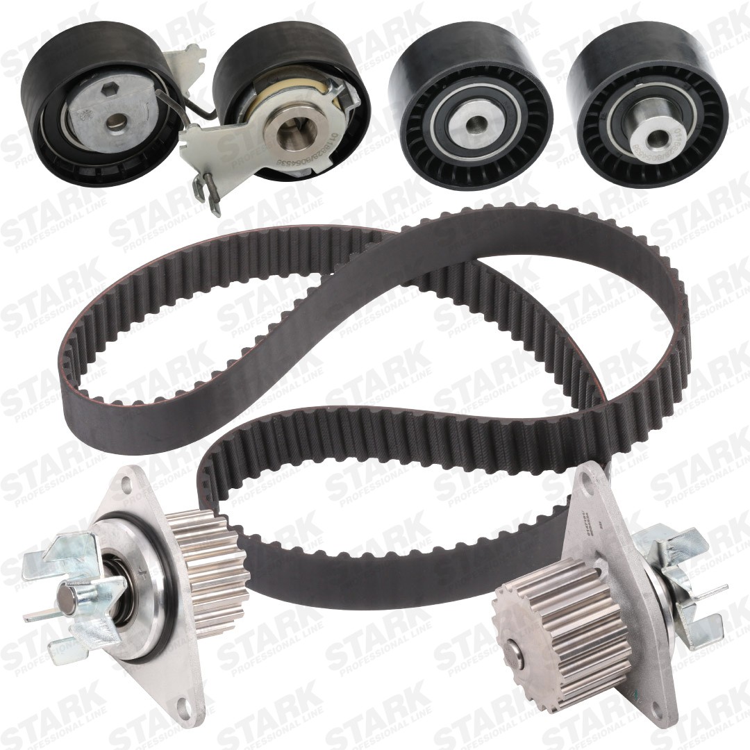 STARK SKWPT-0750070: Pompă apă + kit distribuție dinti: 135, Latime: 25mm, cu pompa apa