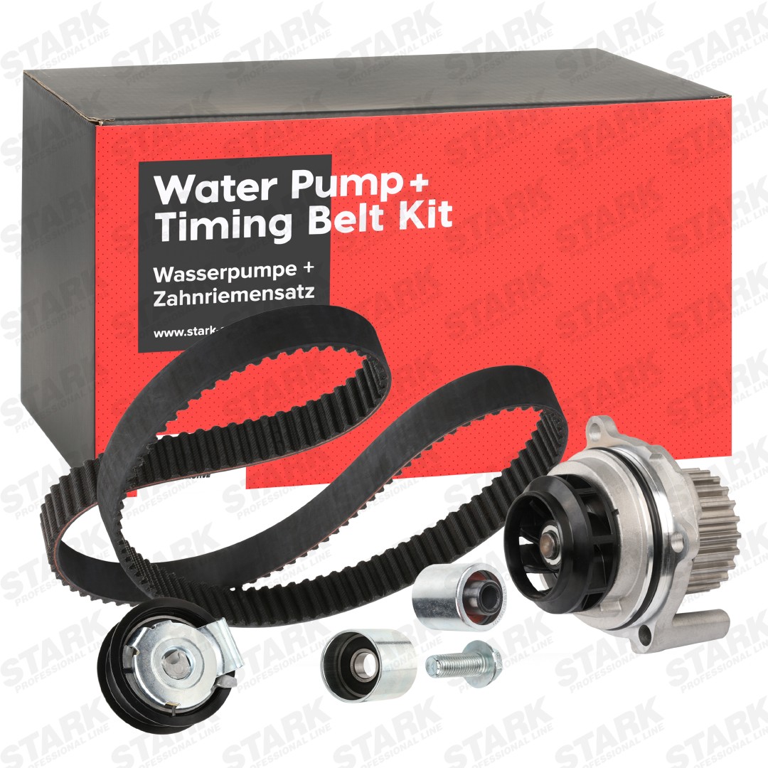 STARK SKWPT-0750077: Veepump + hammasrihmakomplekt Hamm.hulk: 148, Laius: 23mm, koos veepumbaga