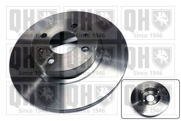 QUINTON HAZELL BDC3511: Piduriketas Ø: 258mm, täis, Ø: 258mm