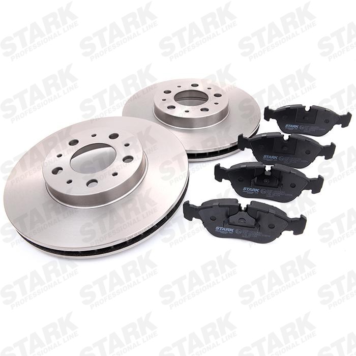 STARK SKBK-1090105: Pidurikomplekt, ketaspidur Esisild, Ø: 280mm, õhutusega