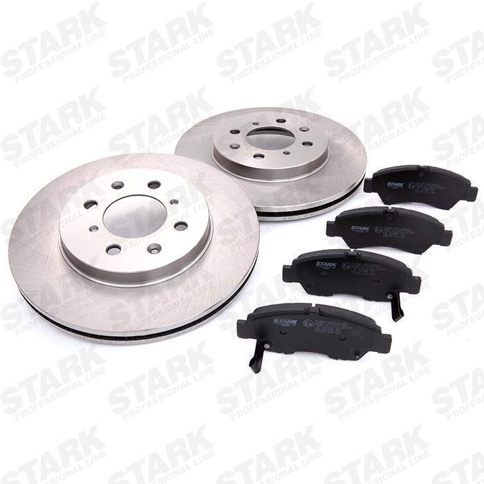 STARK SKBK-1090120: Pidurikomplekt, ketaspidur Esisild, Ø: 258mm, õhutusega