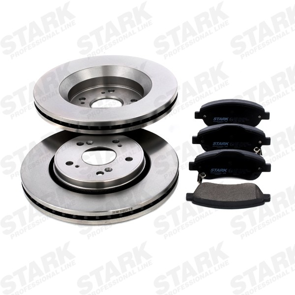 STARK SKBK-1090145: Pidurikomplekt, ketaspidur Esisild, Ø: 293mm, õhutusega