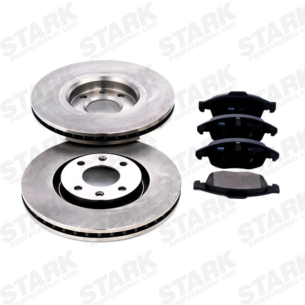 STARK SKBK-1090239: Set frana, frana disc punte fata, Ř: 283mm, ventilat