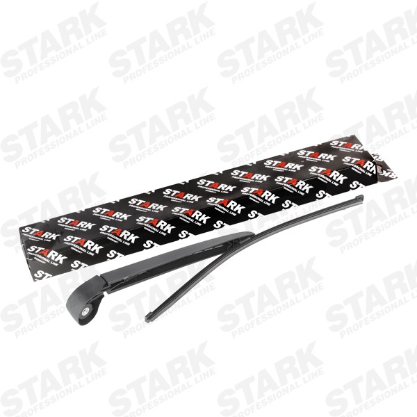 STARK SKWA-0930047: Valytuvo svirtis, priekinio stiklo apliejiklis galinis, 360mm, su dangteliu, su valytuvo gumele