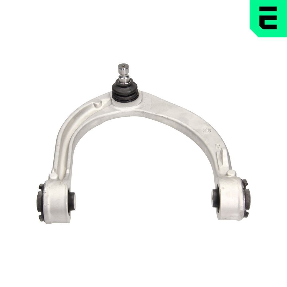 OPTIMAL G6-1493: Brat, suspensie roata dreapta, punte fata, deasupra, Aluminiu, cu articulatie de sarcina/ghidare, cu bucsa de cauciuc
