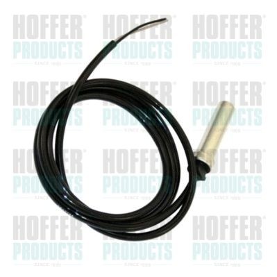 HOFFER 8290198: Senzor, turatie roata Axa spate dreapta, Axa spate stanga, Conexiunile originale trebuiesc reutilizate, fara ureche fixare