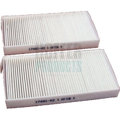 HOFFER 17491-X2: Filter, salongiõhk Tolmufilter