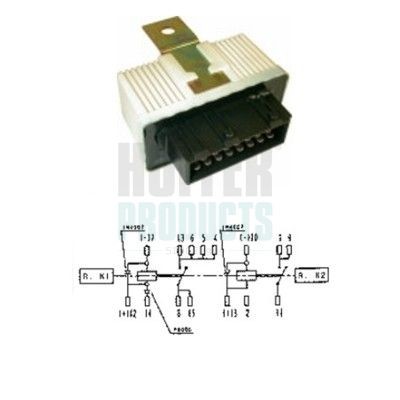 HOFFER 7240113: Releu, pompa combustibil