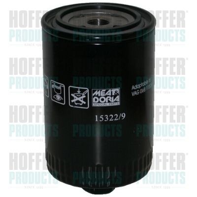 HOFFER 15322/9: Õlifilter