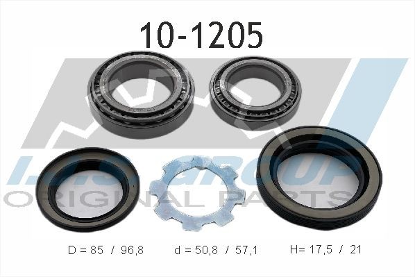 IJS GROUP 10-1205: Rattalaagrikomplekt Technology & Quality Tagasild, vasakul, paremal