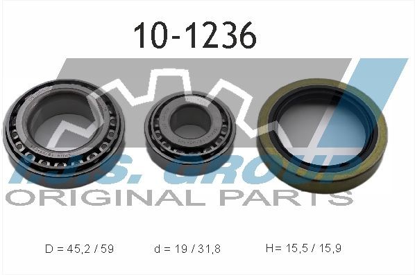 IJS GROUP 10-1236: Rattalaagrikomplekt Technology & Quality Esisild, vasakul, paremal