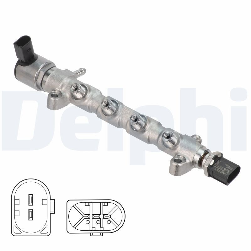 DELPHI 28387789: Σωλήνας υψηλής πίεσης, σύστημα ψεκασμού