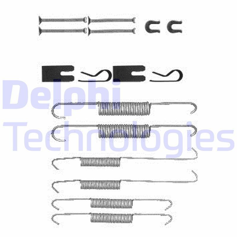 DELPHI LY1394: Kit accessori, Ganasce freno