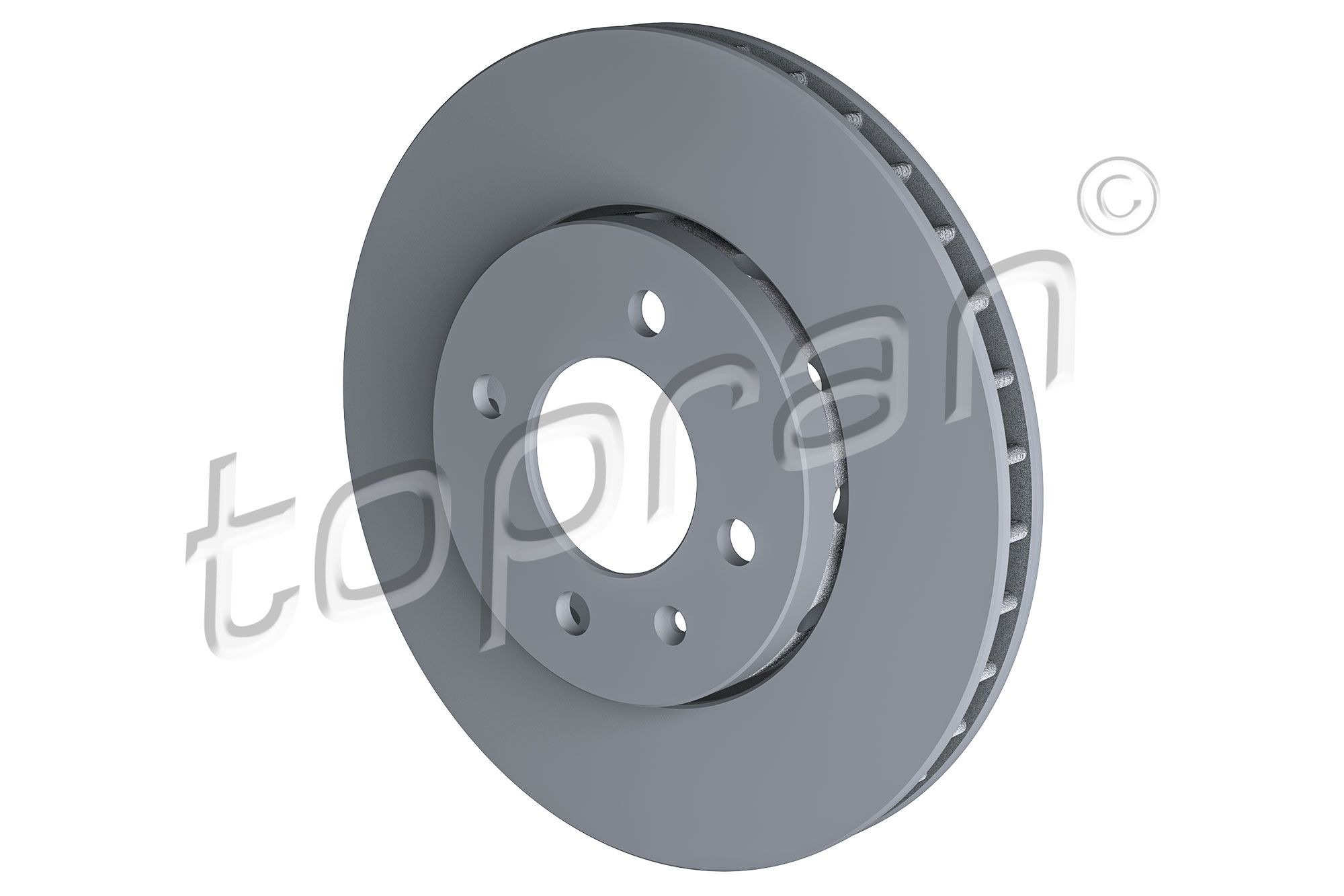 TOPRAN 115 930: Piduriketas Esisild, Ø: 256mm, õhutusega, Ø: 256mm, kaetud