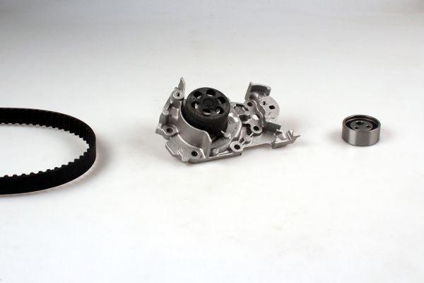 HEPU PK09541S: Pompă apă + kit distribuție dinti: 87, Latime: 17mm, cu documentatie tehnica