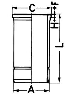 KOLBENSCHMIDT 89530110: Sylinderhylse