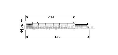 PRASCO CND249: Uscator, aer conditionat R134a