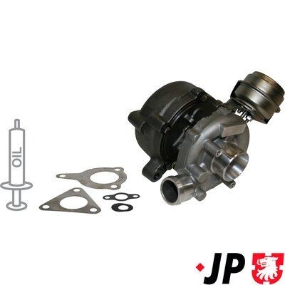JP GROUP 1117400300: Turbosuflantă JP incl. Set garnituri