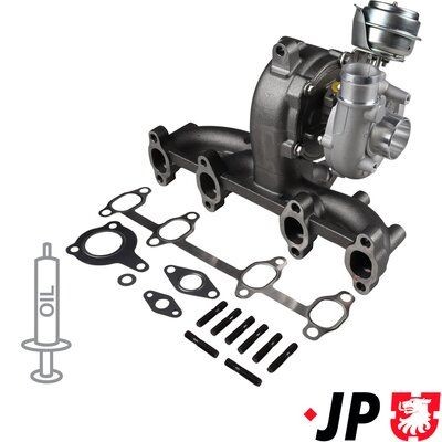 JP GROUP 1117401100: Turbosuflantă JP incl. Set garnituri