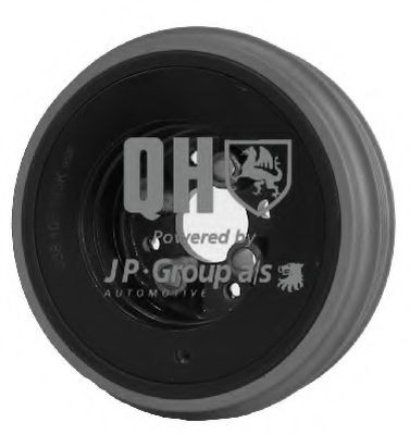 JP GROUP 1118302009: Hihnapyörä, kampiakseli QH