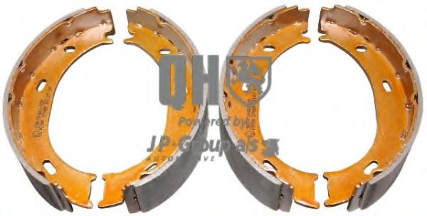 JP GROUP 1163900619: Set saboti frana puntea spate, 160mm, QH
