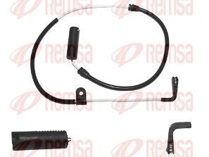 REMSA 001024: Vystrazny kontakt, opotrebeni oblozeni přední osa, 840mm
