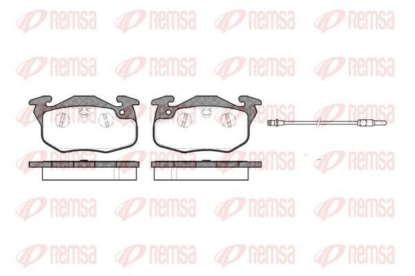 REMSA 0192.01: Bremžu kluči Priekšējais tilts, ar piederumiem, ar līmplēvi