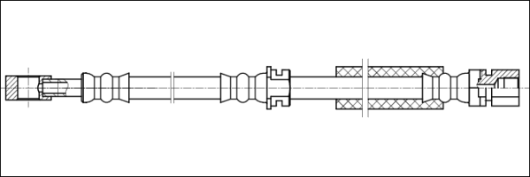 REMSA 1904.35: Pidurivoolik 410mm