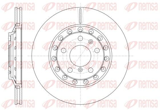 REMSA 61155.10: Piduriketas Tagasild, Ø: 310mm, õhutusega, Ø: 310mm