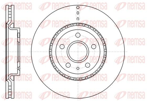 REMSA 61283.10: Piduriketas Esisild, Ø: 337mm, õhutusega, Ø: 337mm