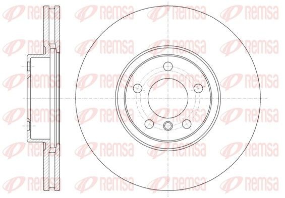 REMSA 61335.10: Piduriketas Esisild, Ø: 347,8mm, õhutusega, Ø: 348mm