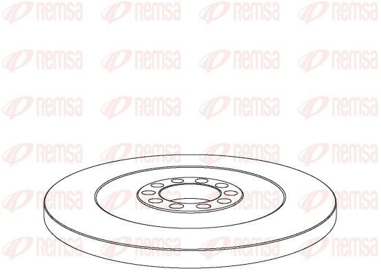 REMSA NCA1031.10: Piduriketas Esisild, Ø: 374mm, täis, Ø: 374mm, CST3647