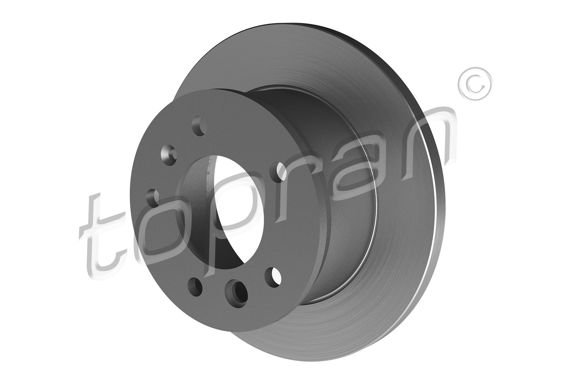 TOPRAN 107 689: Piduriketas Tagasild, Ø: 272mm, täis, Ø: 272mm