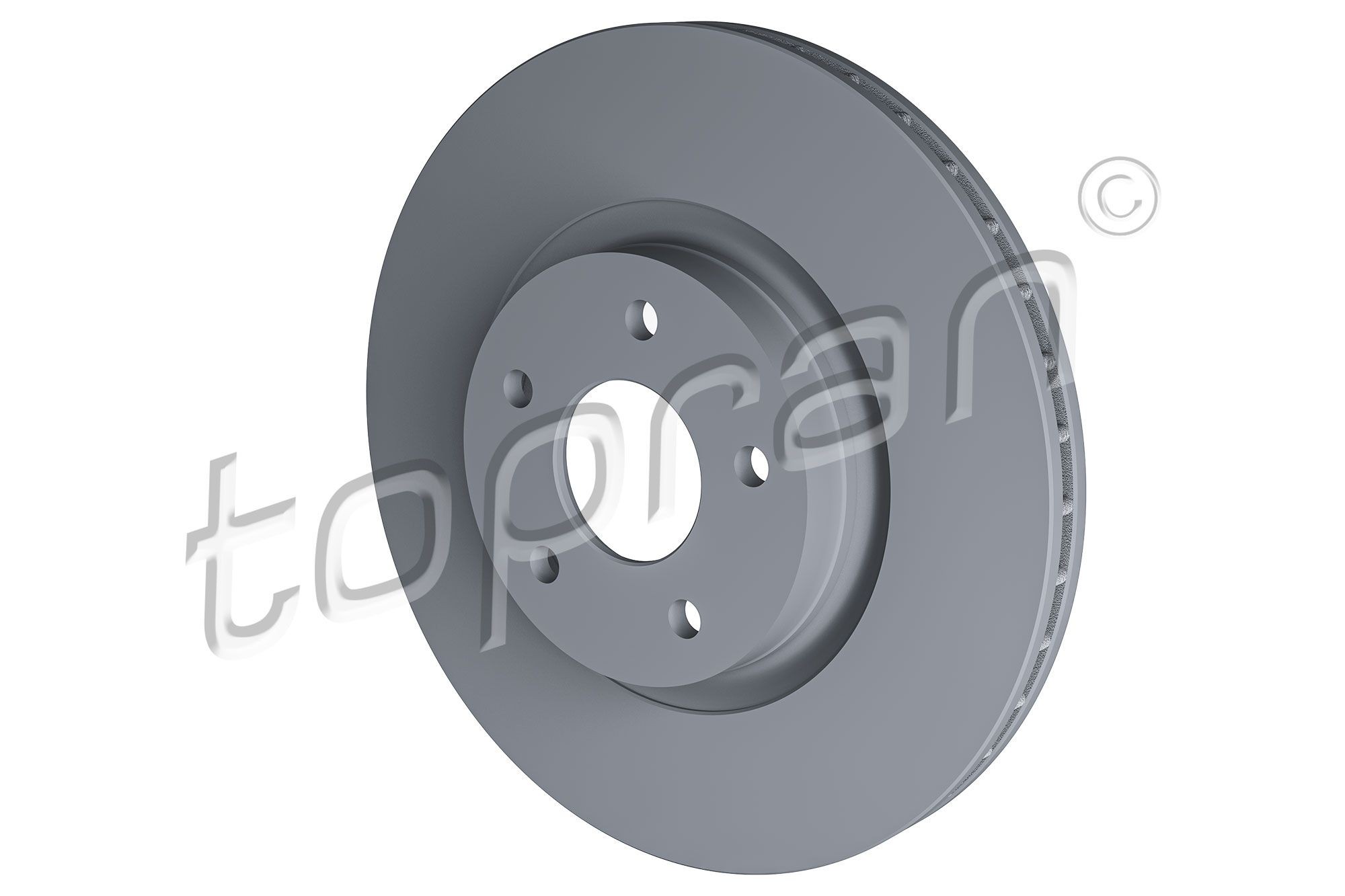 TOPRAN 302 342: Disco freno Assale anteriore, Ø: 300mm, ventilato, Ø: 300mm, rivestito