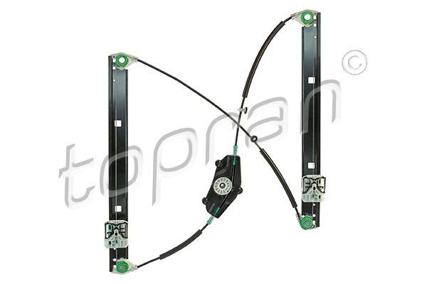 TOPRAN 114 437: Mecanism actionare geam fata stanga, electric, fara motor electric